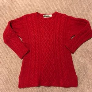 😍Beautiful Aran Crafts Sweater